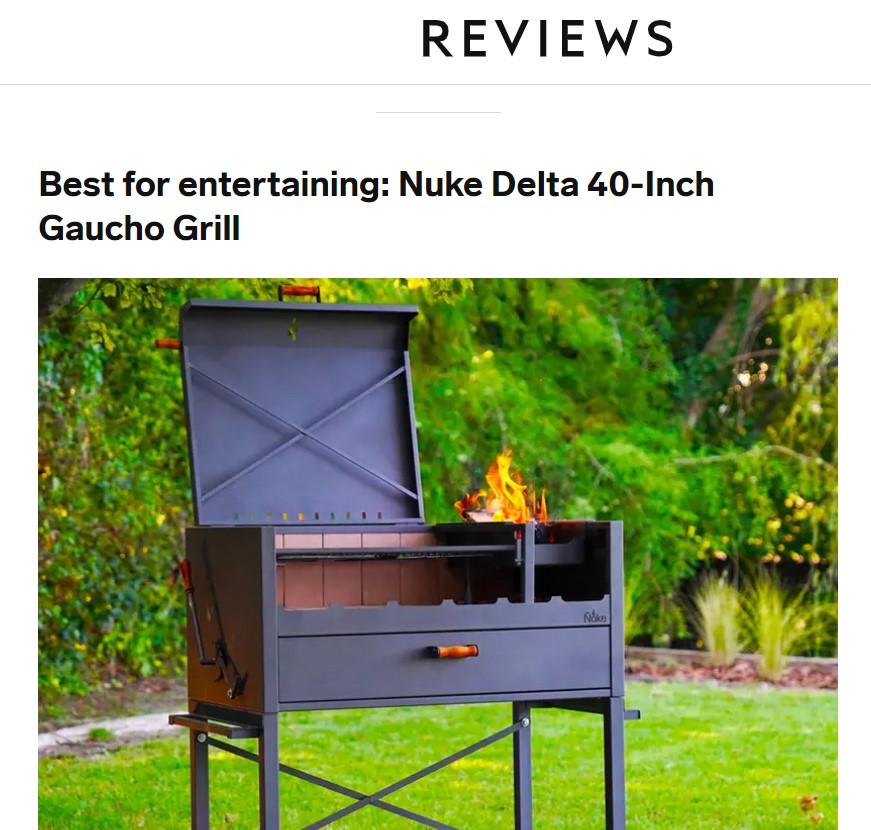 Names the Delta the Best Charcoal Grill for Entertaining