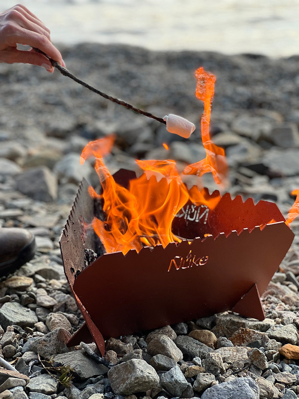 Onix 300 Fire Pit Grill - Folds Flat Firepit & Grill