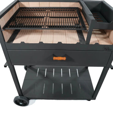 Ñuke Wood Lid & Storage Handle Replacement for Delta Grill
