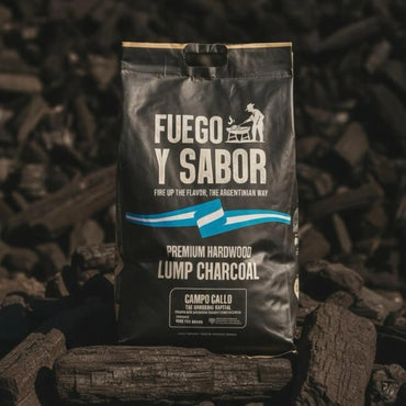 Fuego Y Sabor Premium Harwood Lump Charcoal, 17.6 lbs