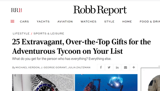 The Robb Report Says the Pizzero Brings the Luxe!