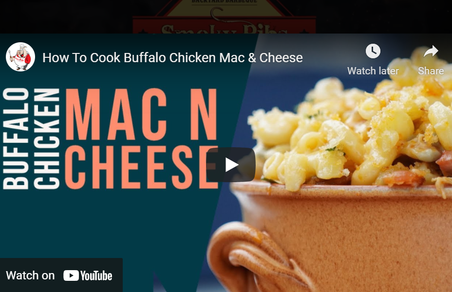 BBQ Master Rus Jones Makes Buffalo Chicken Mac & Cheese on the Ñuke Oven 60