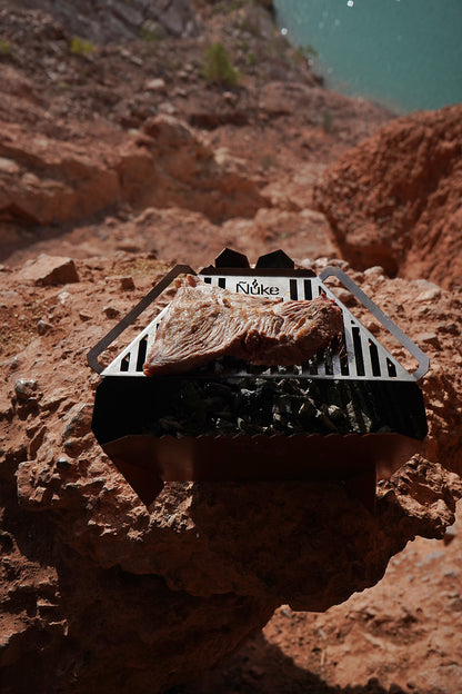 Onix 300 Fire Pit Grill - Folds Flat Firepit & Grill