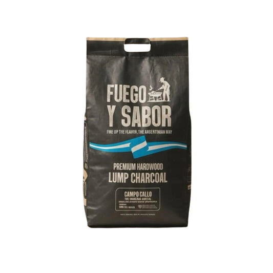 Fuego Y Sabor Premium Harwood Lump Charcoal, 17.6 lbs