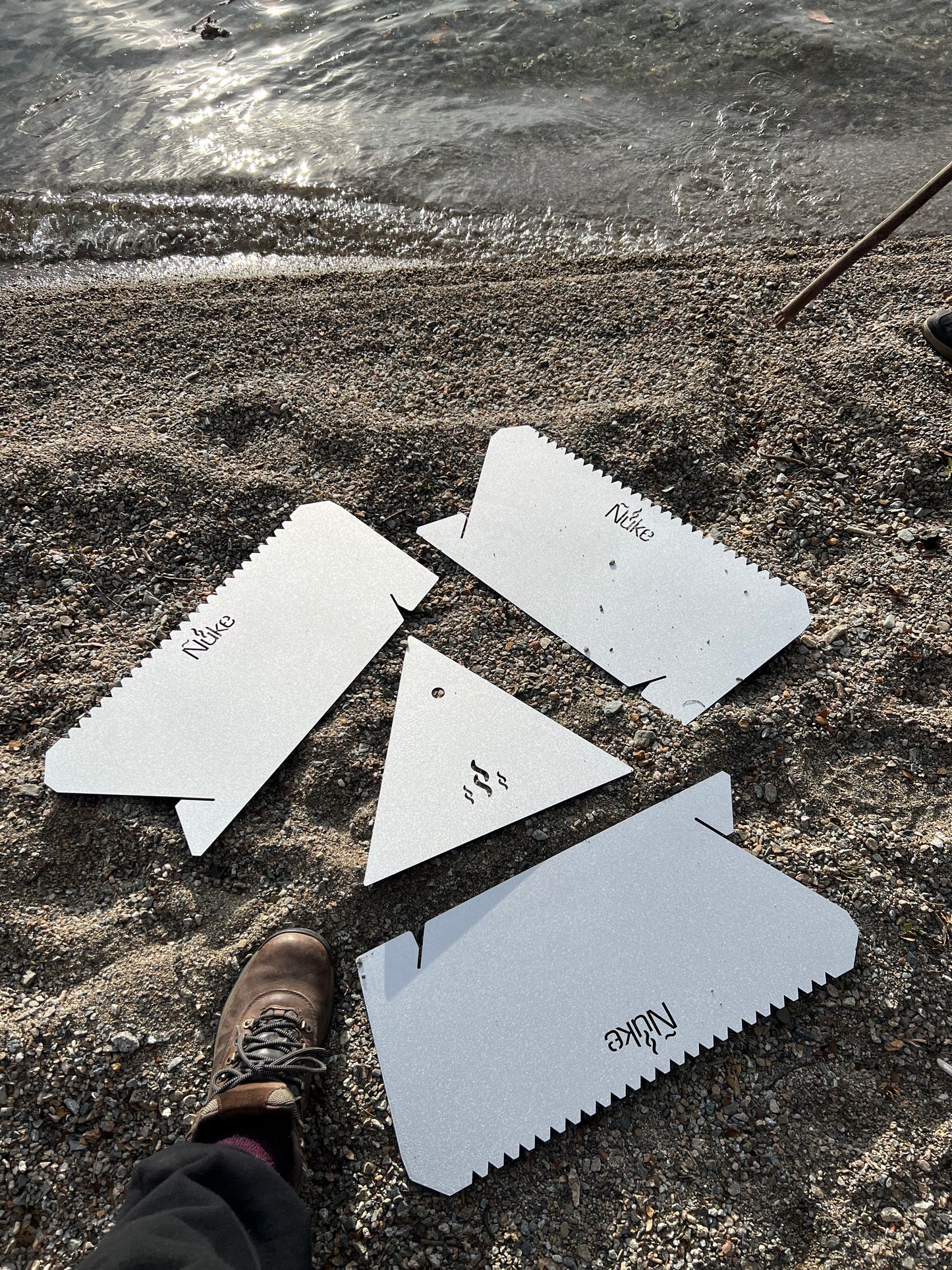 Onix 500 Fire Pit Grill -Folds Flat Firepit & Grill