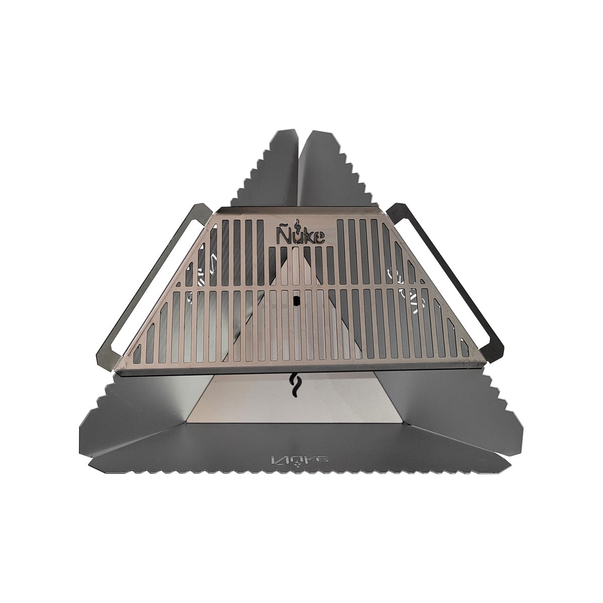 Onix 500 Fire Pit Grill -Folds Flat Firepit & Grill