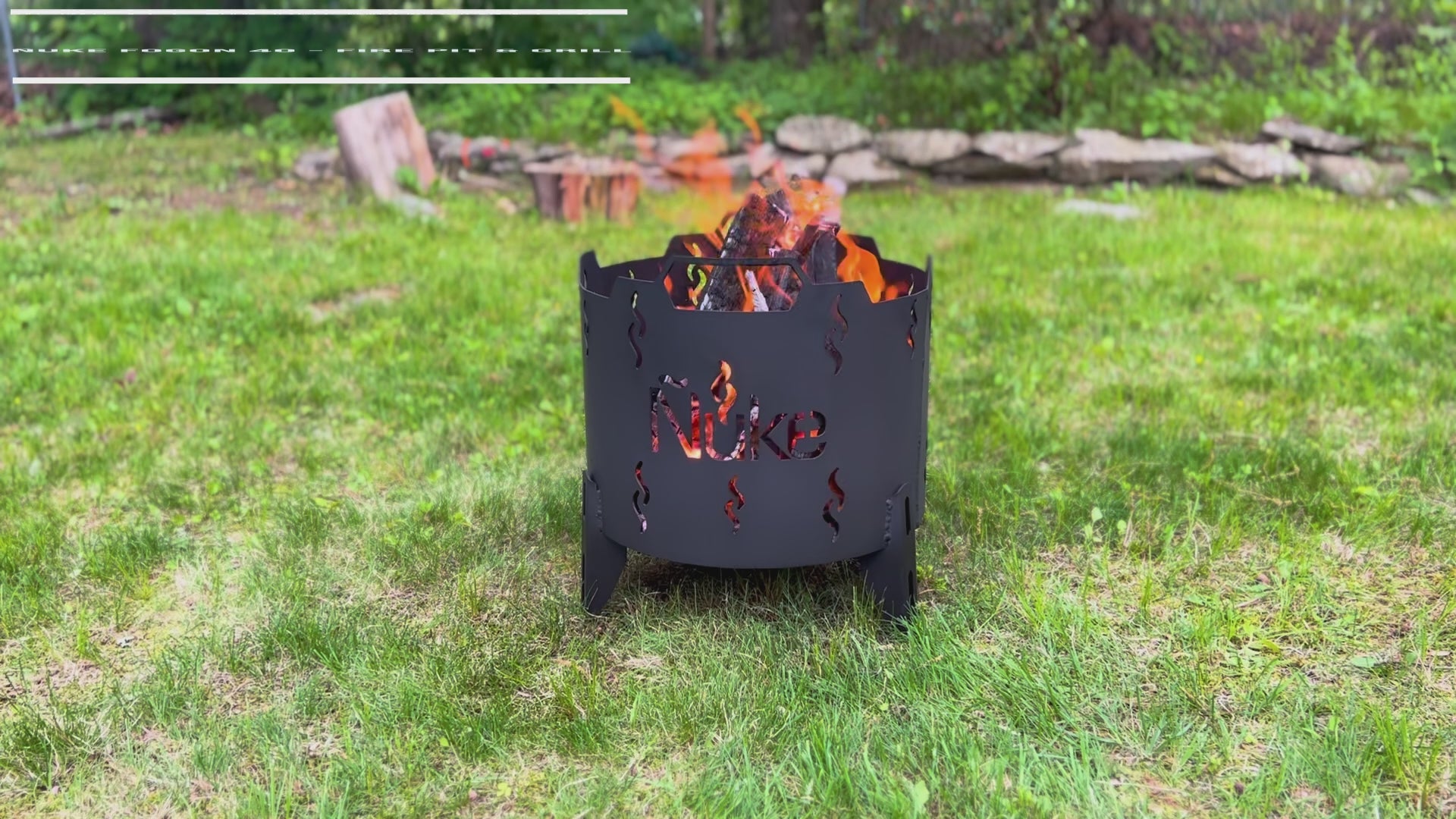 Fire Pit Grill - Ñuke Fogon 40 – Nuke BBQ